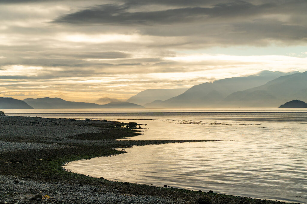 North Vancouver Island scenery from Alert Bay